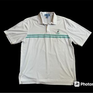 Fairway & Greene Pureformamce US Open 2009 Bethpage Black Polo Collar Shirt L